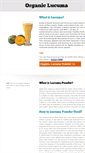 Mobile Screenshot of organiclucuma.com